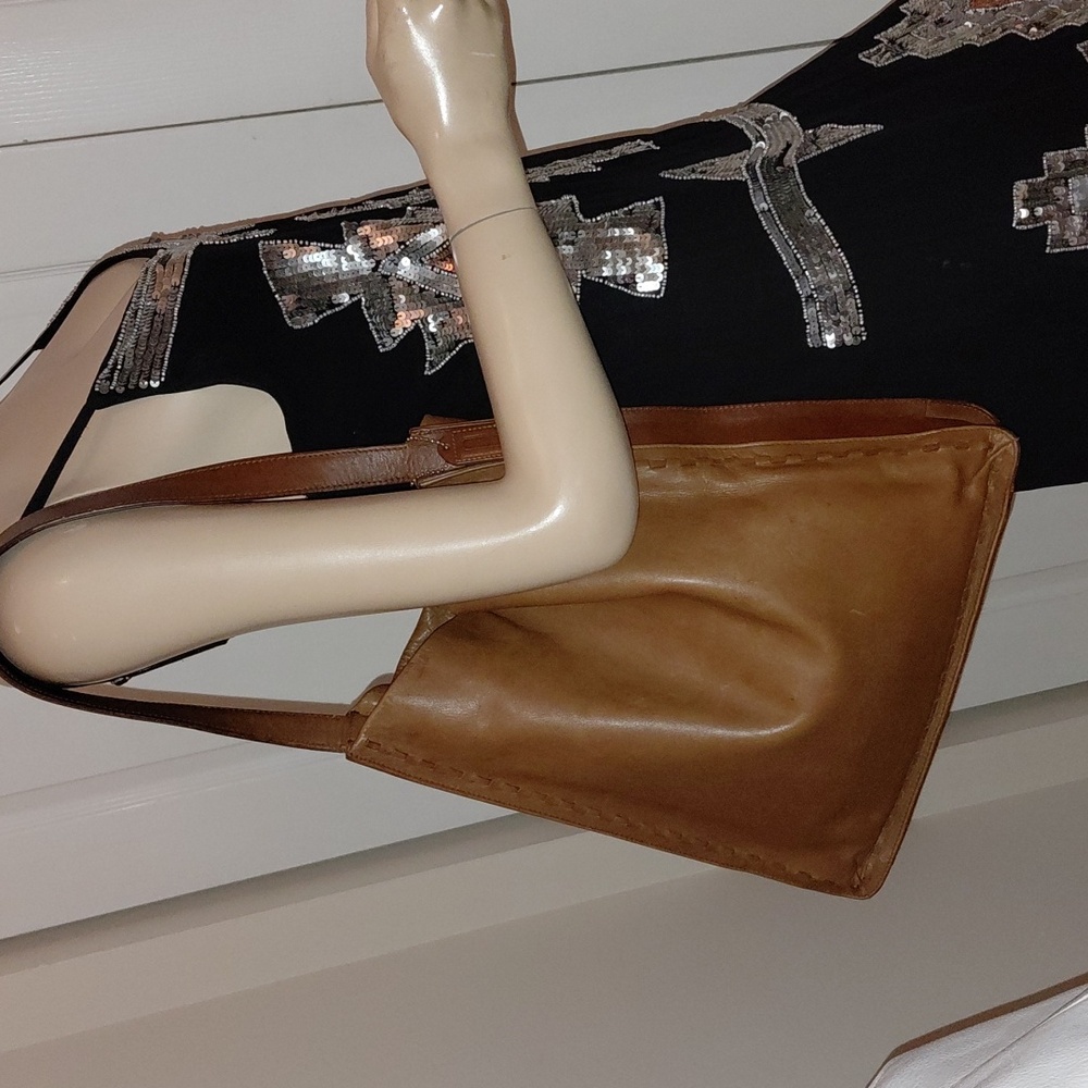 VINTAGE COACH LAST ONE BRAIDED FEEDSACK HOBO BAG - Picture 12 of 17
